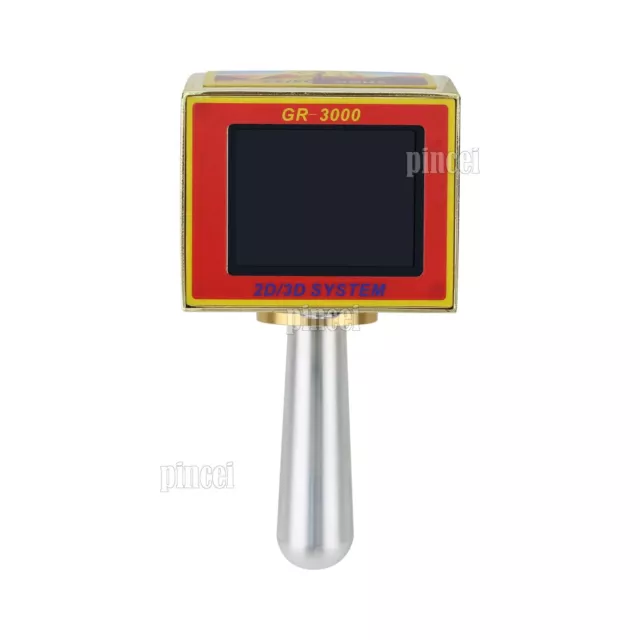 GR-3000 Black Hawk Eye Gold Detector Metal Detector 2D/3D System w/Touch Screen 2