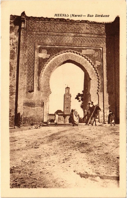CPA AK MAROC MEKNES - Bab Berdaine (92811)