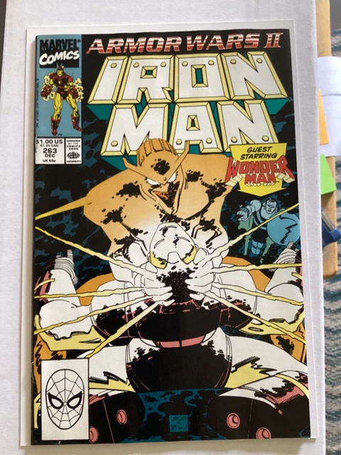 Invincible iron man #263 uncirculated high grade 8.0+? lots of pics B