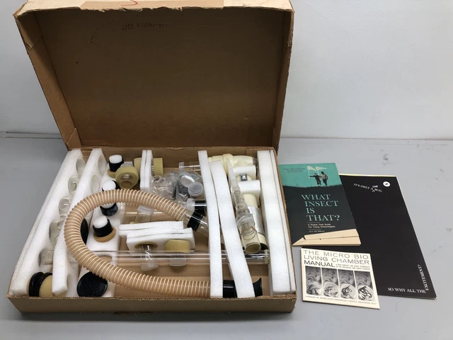 Vntg Magna Vision Micro Biology Live Study System Teacher's Master Set MV400 IOB