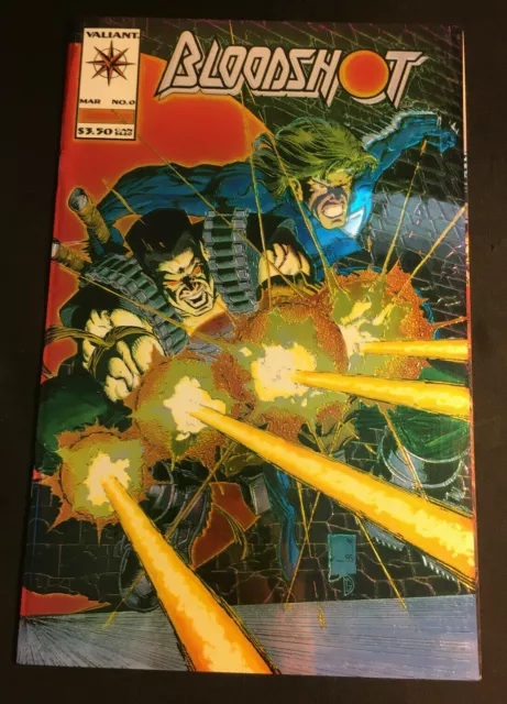 Bloodshot 0 Chromium Cover Vol 1 Origin M Lazarus Eternal Warrior Joe Queseda