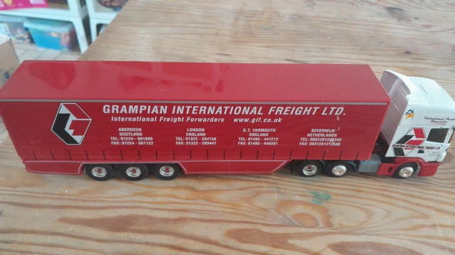 ELIGOR SURBER CAMION Mercedes Actros Remorque Pub Grand Prix Le