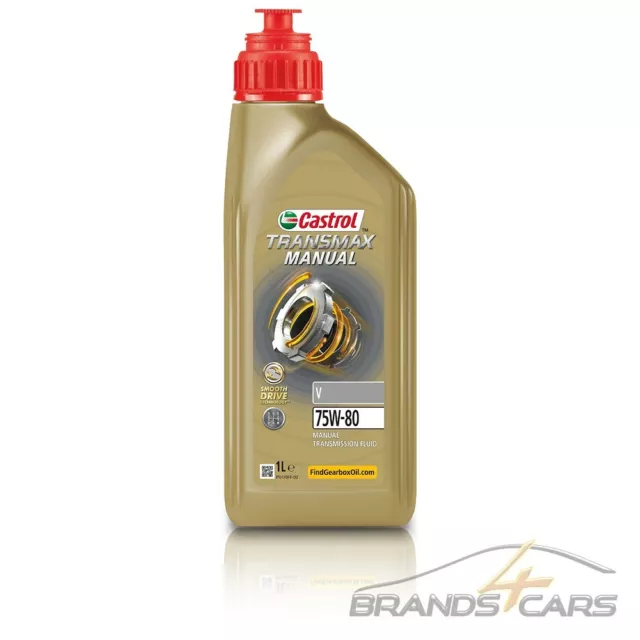 Castrol 1 L Liter Transmax Manual V 75W-80 Getriebeöl Schaltgetriebe 51307596