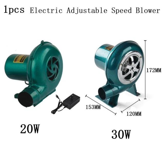 Souffleur centrifuge à vitesse réglable puissant 220 V ventilateur électrique