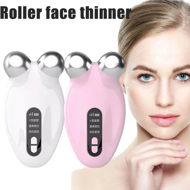 Instrumento manual de belleza masaje masaje masaje de belleza con forma de cara con rodillo 3D