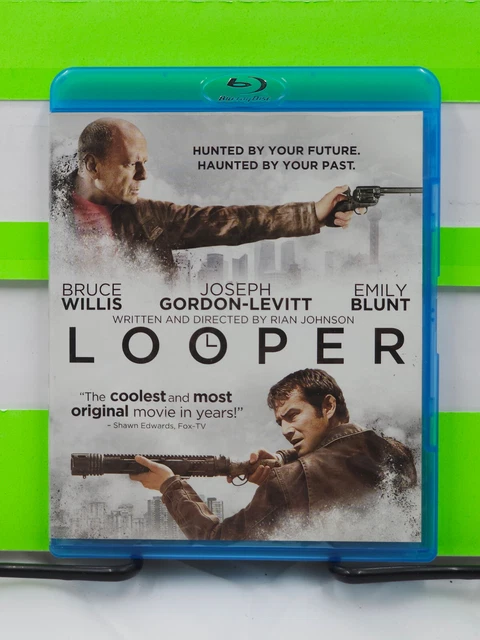 LOOPER BRUCE WILLIS Joseph Gordon-Levitt Emily Blunt Single Disc