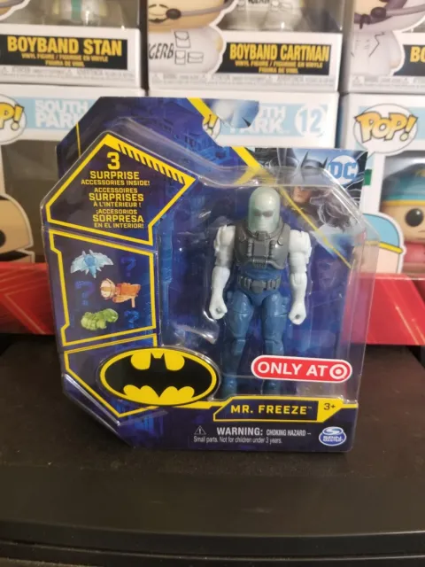 MR. FREEZE dc figure spin master NEW caped crusader batman TARGET EXCLUSIVE 4"