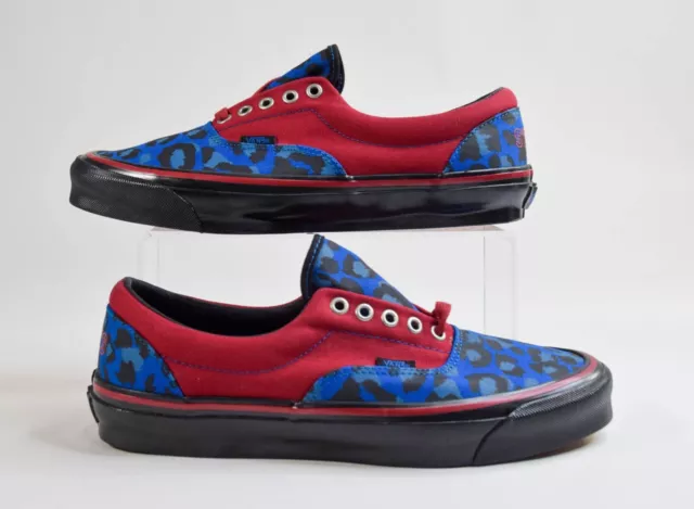 Vans Vault x Stray Rats OG Era LX Sneakers Rio Red/Blue Snorkel | Men's Size 10