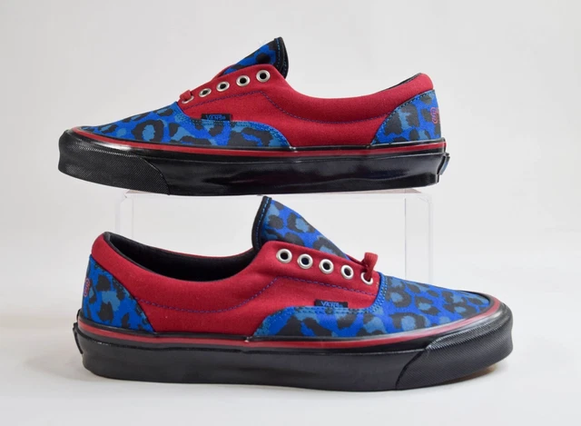 Vans Vault x Stray Rats OG Era LX Sneakers Rio Red/Blue Snorkel | Men's Size 10 Vans Vault x Stray Rats OG Era LX Sneakers Rio Red/Blue Snorkel | Men's Size 10