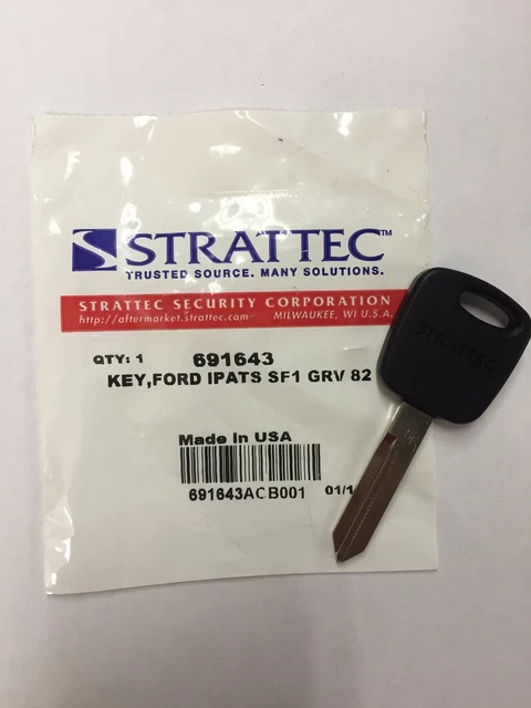 Chevrolet Transponder Key Strattec 5933963 B119 With Chevrolet Logo