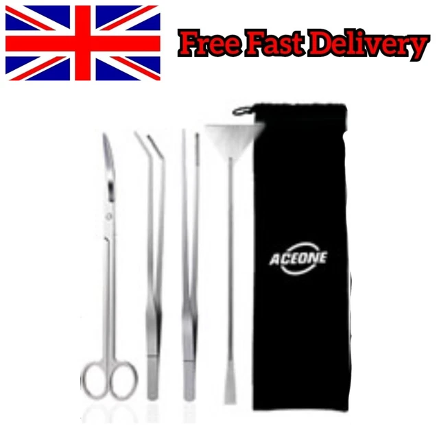 Aceone Aquatic Stainless Steel Tool Set 4-in-1