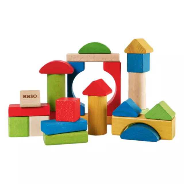 BRIO Blocs De Construction Colores, 25 Pces, Jeune Enfant, 30114