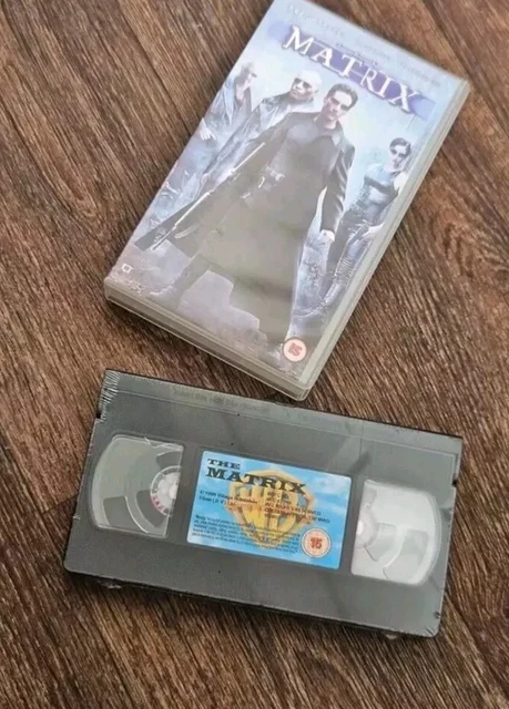 Vhs Mathatazz THE MATRIX VHS Tape Keanu Reeves (VHS Tape Unopened) $32.14 - PicClick AU
