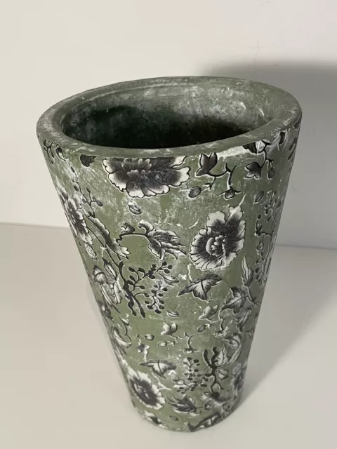Vase decoratif en terre cuit 2