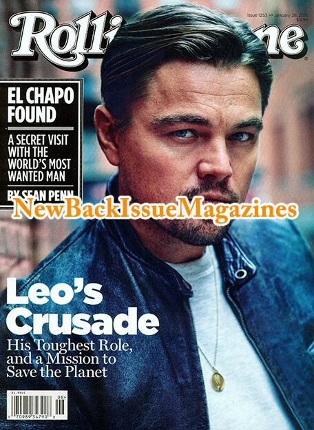 Rolling Stone 216leonardo Dicaprioel Chapofebruary 2016brand Newlast One £5542