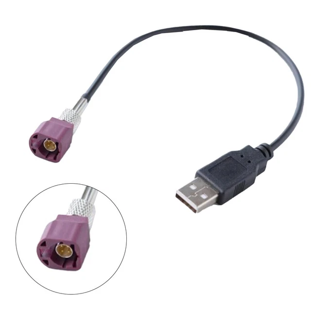 HSD LVDS USB Adapter Cable for Car CD Retrofit Durable & Easy to Install
