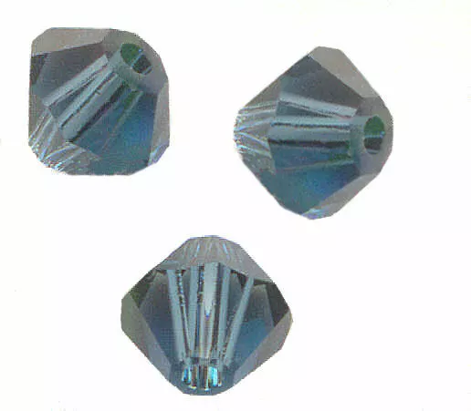 site parisien  40 PERLES TOUPIES SWAROVSKI    5mm  MONTANA