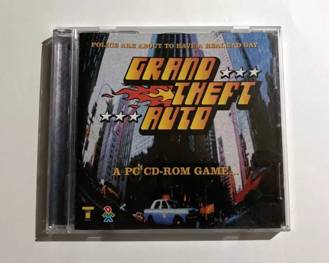 Grand Theft Auto (Original) GTA - 1997 Driving Game PC CD-ROM Australian Release