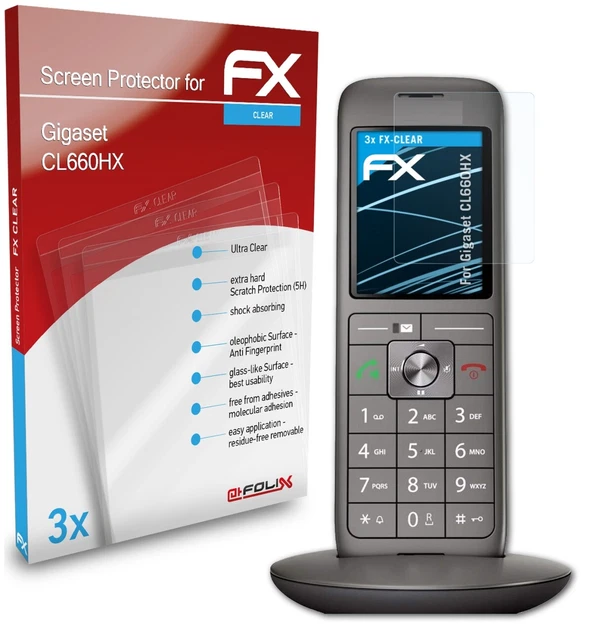 atFoliX 3x Film Protection d'écran pour Icom IC-R30 mat