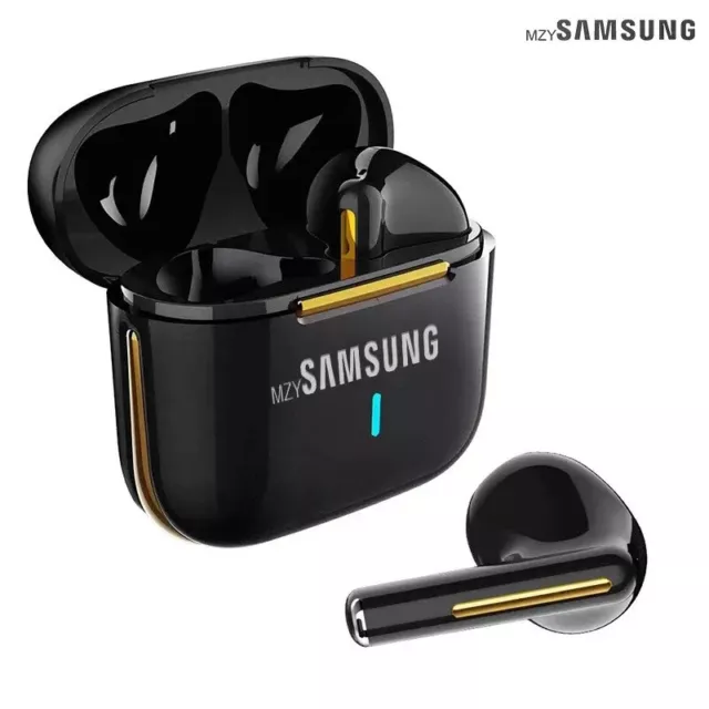 ❇️ SAMSUNG Ecouteurs Avec MICRO NOIR Sans Fil Bluetooth Sport Casque Antibruit ✅