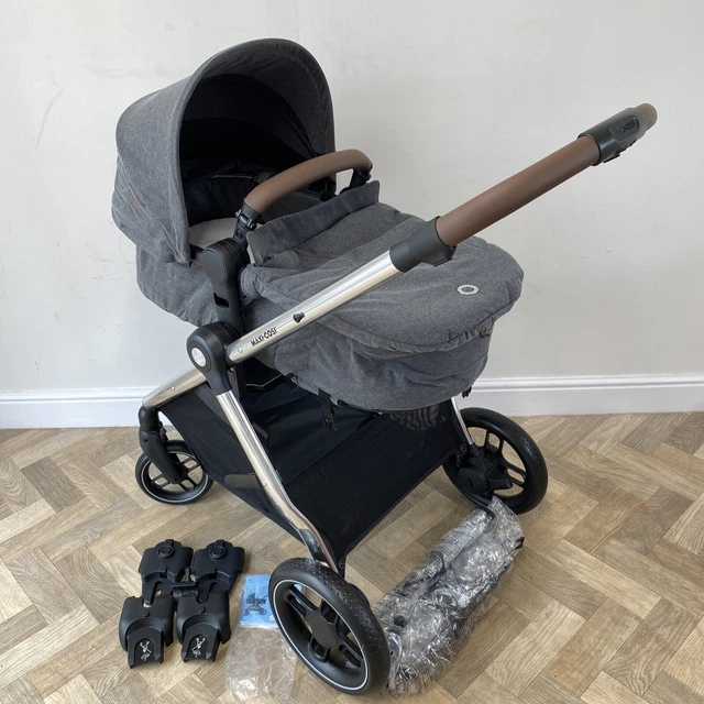 Maxi Cosi Zelia Luxe 2-in-1 Pushchair - Twillic Grey RRP £370 Birth-22kg