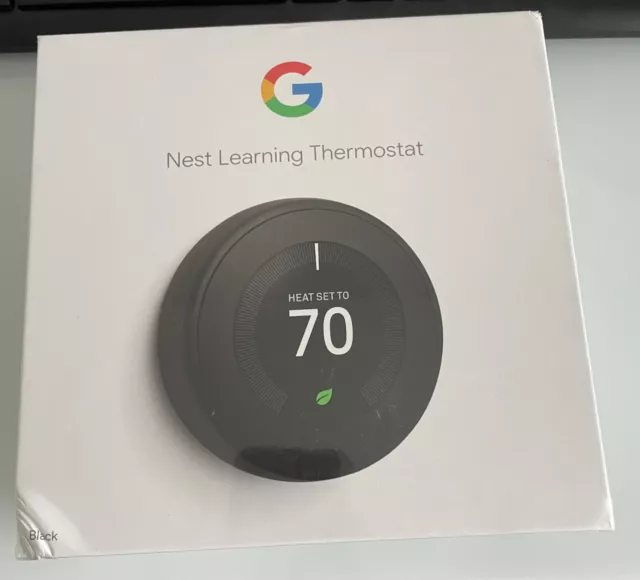 Google Nest Thermostat, 3rd Generation, Brand New Sealed in Box