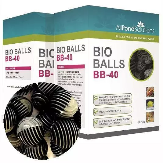 Bio Balls Aquarium Fish Tank Filter / Sump / Pond Media up to 1000 BioBalls !