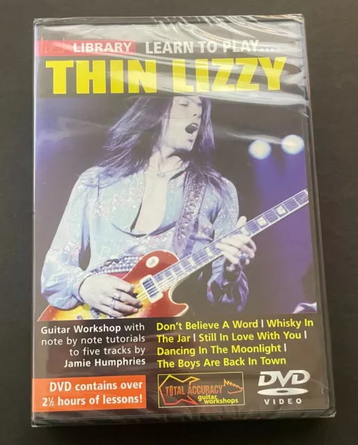 LICK LIBRARY Learn to Play THIN LIZZY Lesson  Guitar DVD
