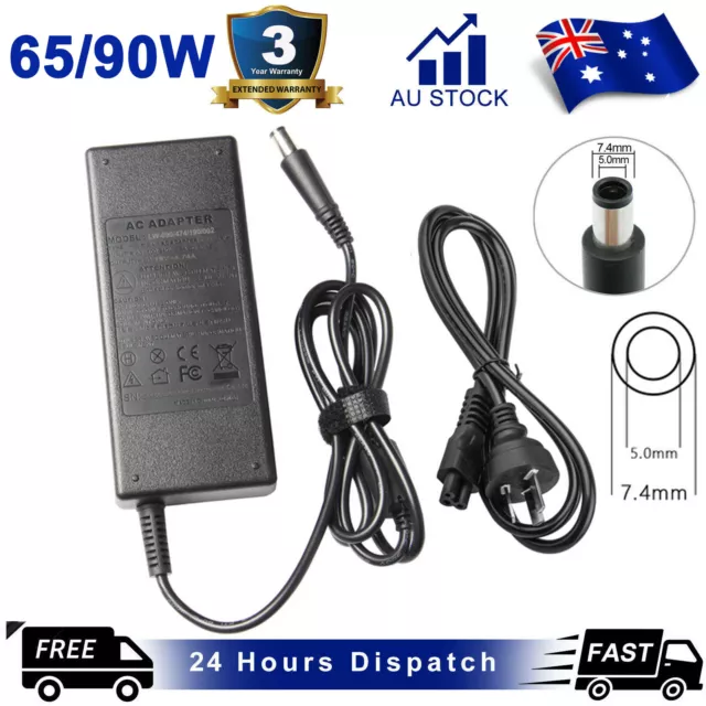 65W/90W Laptop Charger Adapter for HP EliteBook 810 820 840 850 G1 Power Supply