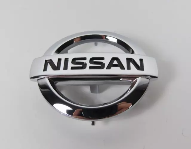 Nissan Steering Wheel Emblem 2" Genuine OEM Chrome Badge Altima Sentra Leaf
