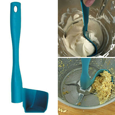 Blu Raschietto rotante da cucina Accessori per utensili per la lavorazione degli alimenti Miscelatore Strumento per lalimentazione Raschietto per pareti per accessori da cucina Bimby 