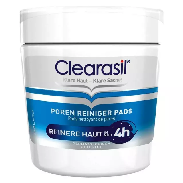 Clearasil Pores Nettoyeur Pads Contre Boutons Et Imperfections 65 Tapis