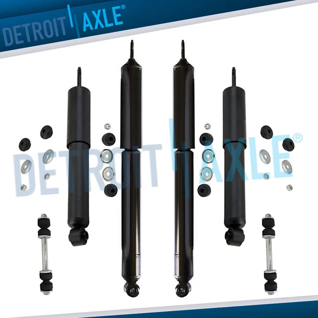 4WD FRONT REAR Shock Absorbers Sway Bars Kit for 19972002 2003 Ford F