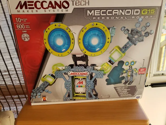 Meccano Tech Meccanoid G15 PERSONAL ROBOT 2ft Tall #15401 STEM Build and Play