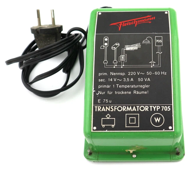 Transformateur Dromo Car Modèle 704-705DN - Neuf, Pour Circuit De Voitures Miniatures
