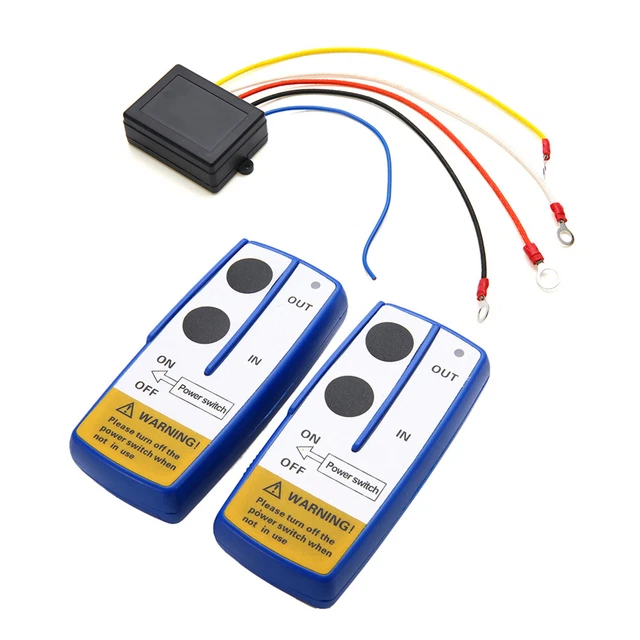 Kit de télécommande sans fil pour treuil de console  100ft pour  SUV R6X2