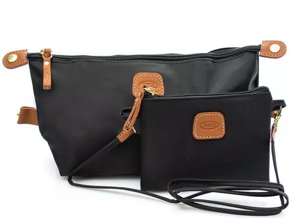 NECESSAIRE BRIC'S x-bag necessaire 2 in 1 NERO TABACC nd  scelta=P NERO TABACC B