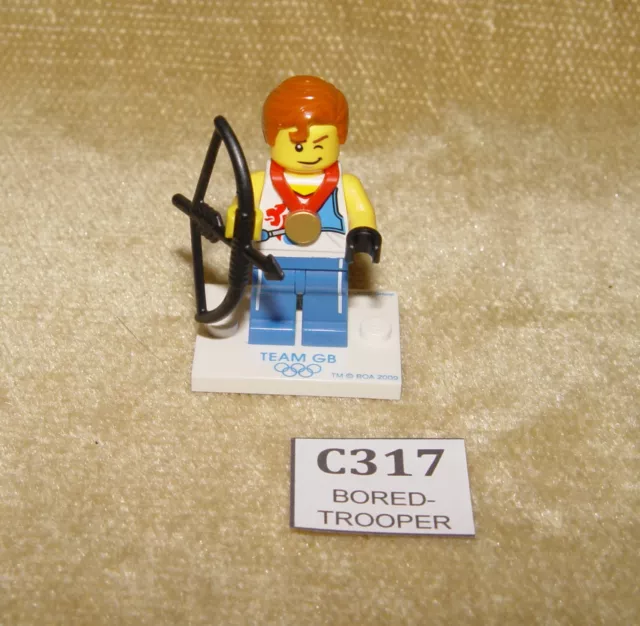 LEGO Minifigures Series Team GB Minifig: coltgb-9 Agile Archer Set (2012) 100%