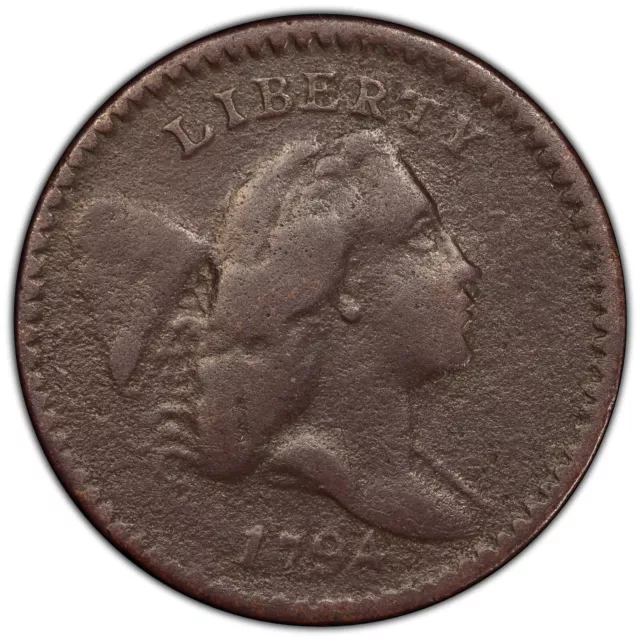 1794 1/2C NGC Fine Liberty Cap Half Cent