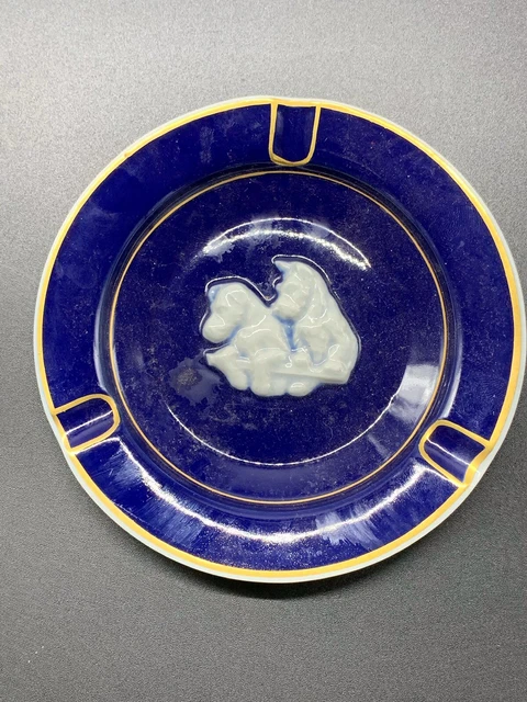 Cendrier En Porcelaine Bernardaud Limoges - Label Emmaüs