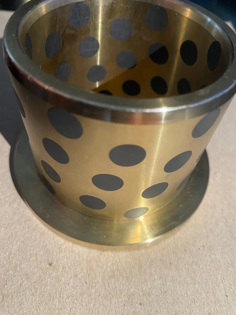 Dayton Lamina Die & Mold Bushing Cast Aluminum Bronze 2.5"ID x 2.5"OAL ***NEW***