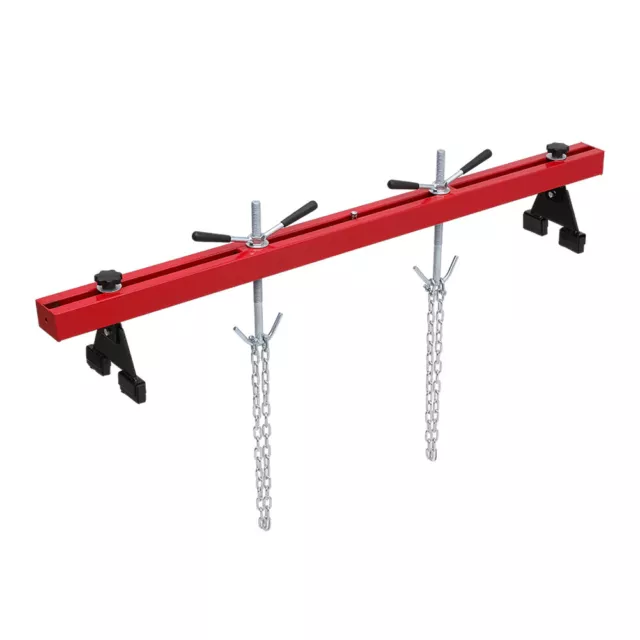 500kg Engine Gearbox Support Double Beam Stand HeavyDuty Motor Traverse Lift Red