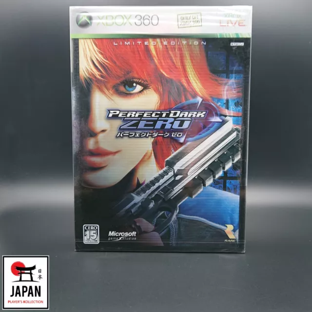 Perfect Dark Zero Limited Edition - Xbox 360 Japan - Brand New Sealed - Neuf +++