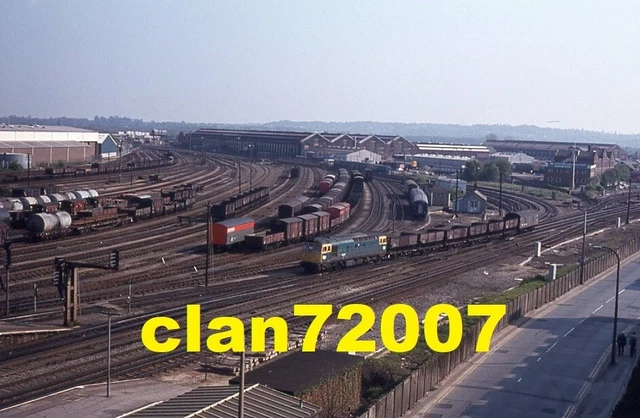 ORIGINAL RAILWAY COLOUR slide 33008 at Eastleigh yard 28/4/82 £3.99 ...