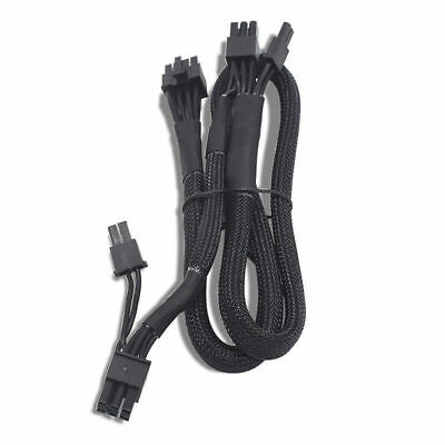 for Corsair CX750m 8Pin to Dual 8(6+2) Pin PCIe Modular Power Supply Cable
