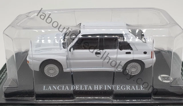 Miniature Lancia Delta Blanche Del Prado 1:43 - Occasion, Sans Boîte