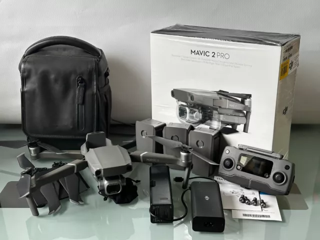 DJI Mavic 2 Pro 4k 20MP Hasselblad camera drone + Fly More combo & Original box