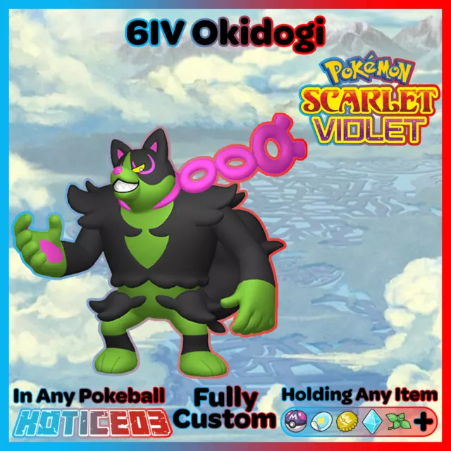 KINGAMBIT | 6IV | SUPREME OVERLORD | BATTLE-READY | Pokemon Scarlet and  Violet