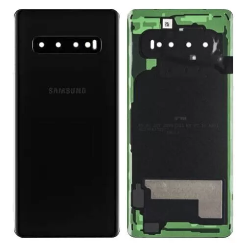 Genuine Samsung Galaxy S10 (SM-G973F) Back Cover Prism Black - GH82-18378A