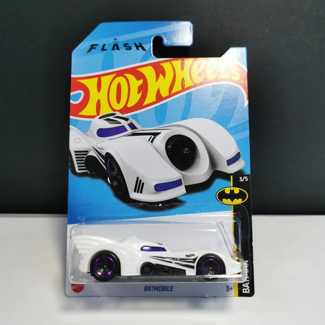 HOT WHEELS 2023 Case L Mainline Batmobile DC The Flash Int. Card 4.
